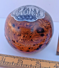 Thuya Wood Pebble Storage Box