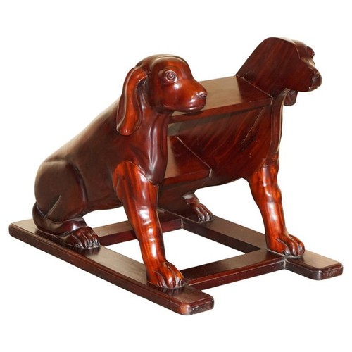 Pair deep mahogany - mahogany, library