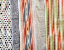 DESIGNER FABRIC REMNANTS FROM