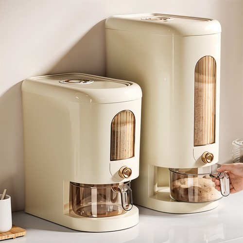 Rice dispenser container - rice, box