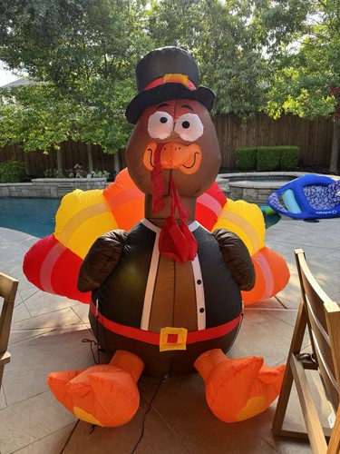 Thanksgiving inflatable turkey - thanksgiving,