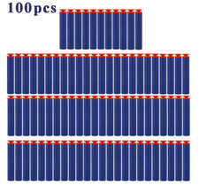 100pc 7.2cm Foam Darts Bullets