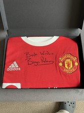 Manchester United Shirt Signed