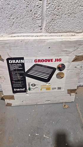 Trend draining groove jig - groove, jig/