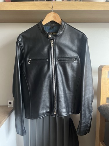 Vanson leathers black biker - leathers,