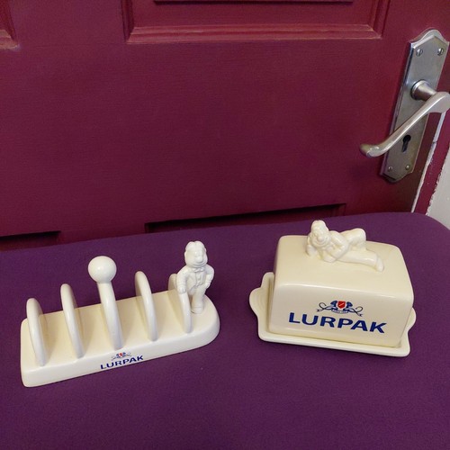 Lurpak vintage ceramic butter - vintage,