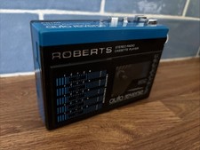 Vintage Roberts PS150 Stereo Radio Cassette Player Auto Reverse - Work W Issues