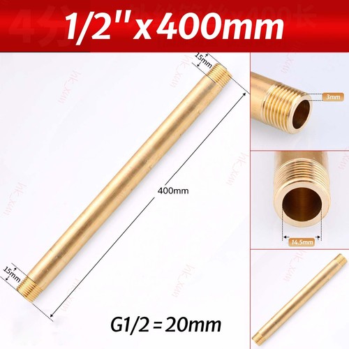 Brass bsp male threaded - 1/2",