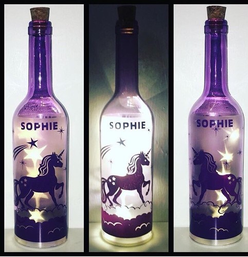 Personalised unicorn led - personalised,