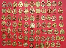 VINTAGE COLLECTORS HORSE BRASS CHOOSE FROM UPDATED LIST ALL WITH PHOTO'S  LOT B4