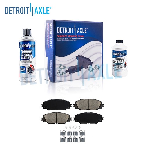 Front ceramic brake pads - front,