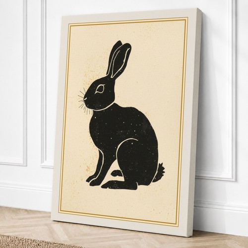 Silhouette rabbit vintage - silhouette,