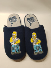 The Simpsons Homer Average Male 18-49 Slippers UK Size 12 Matt Groening 