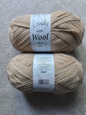2 x 400g Wendy Aran With Wool