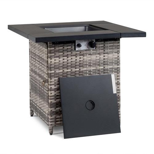 Wicker outdoor square - 28",