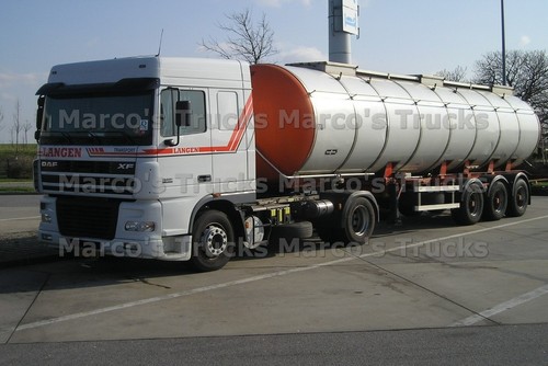 Truck photo daf tanker - truck, xf