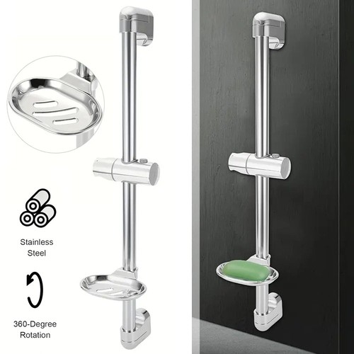 Shower riser rail stainless - riser,