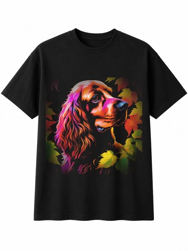 Cocker spaniel nature neon - nature,