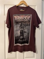 Barbour Tshirt Large Mens