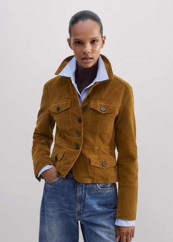 Mustard washed velvet - me+em,