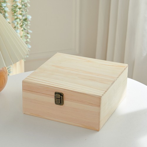 Natural finish wooden jewelry - natural,