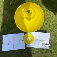 MADE.com Pendant Light Ceiling Lamp - Metal - Mustard Yellow