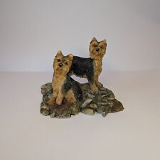 Sherratt & Simpson Yorkshire Terrier Pair No 59214 Ornament Dog Collectable VGC 