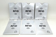 New 6 x RFID Blocking Sleeve Credit Bank Card Protector Holder Wallet Purse UK