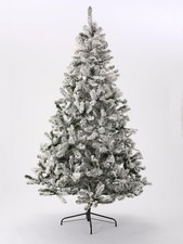 7ft flocked emperor christmas - flocked,
