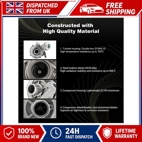 Direct fit turbocharger - direct,