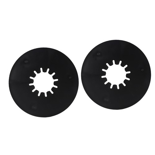 2pcs trailer fifth wheel - wheel, plate
