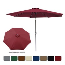 2.7M Garden Crank Tilt Round