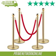 2x - Gold Stanchion Posts with