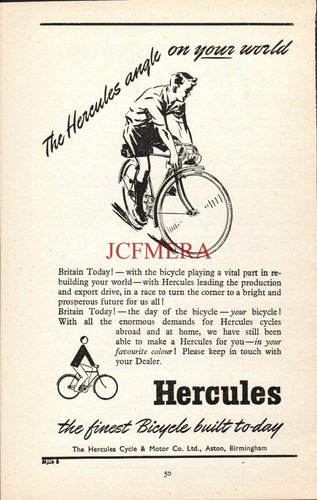 Hercules the finest bicycle - finest,