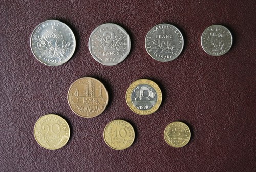 Big set coins french - of,