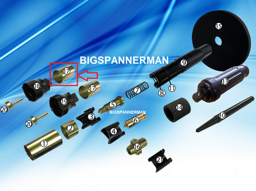 Dynomec spare part only short - part, "short