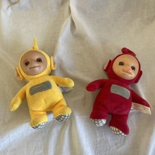 Talking Teletubbies La La Talking 10" Plush, Soft Toy, Cbeebies, Yellow Po Red