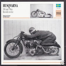 1931 Husqvarna 350cc & 700cc