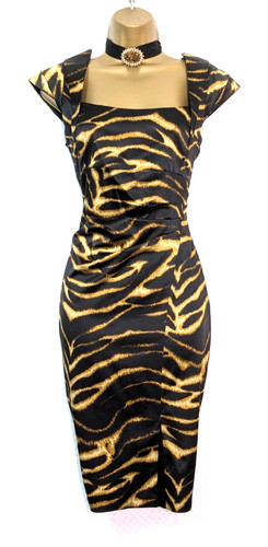 Karen millen satin pencil - satin,