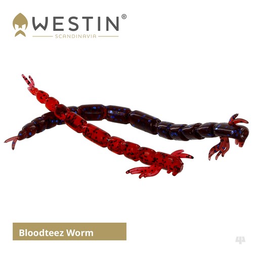 Westin bloodteez worm lures - bloodteez,