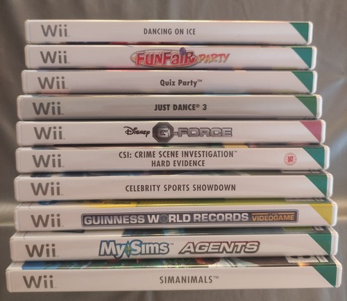 Job lot nintendo wii - 10,