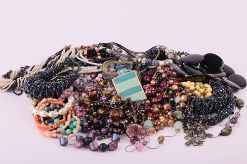 Vintage costume jewellery job - costume,
