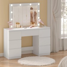 WOLTU Dressing Table w/ Led