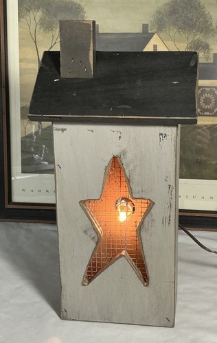 Primitive amish salt box - salt,