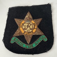 Vintage The Burma Star