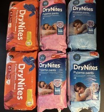 Vintage Drynites 6x Packets