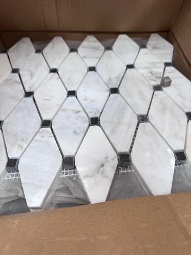 Marble mosaics 10sqm - marble, lot