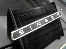 Singer  1960's/1970's   Bonnet/Bootlid Badge.