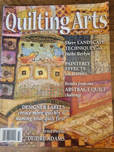 Quilting arts magazine - arts, winter