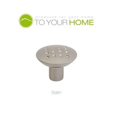 Brushed Satin Round Dimple